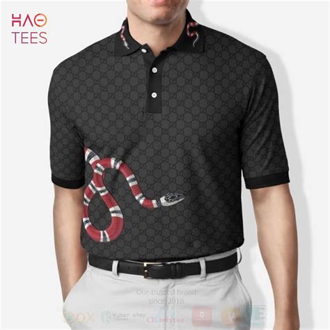 gucci collar shirt cheap|gucci polo shirt snake.